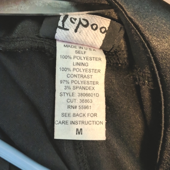 Taboo Long Black Egyptian Vibes Maxi Dress Gown Rhinestones Stud detailing Sz Sm - Picture 11 of 13